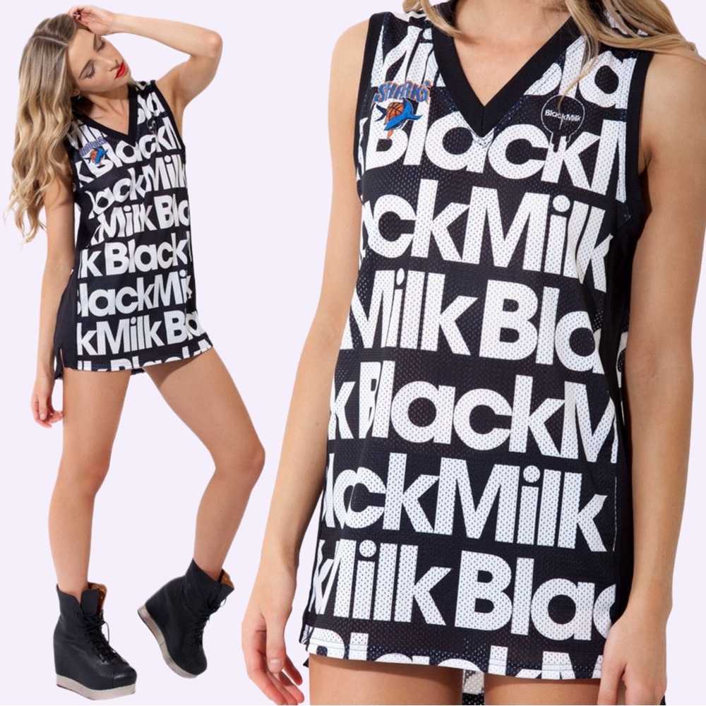 Black Milk Basketball Jersey Sharkie XS Rare Early Release 2012 BMC Museum